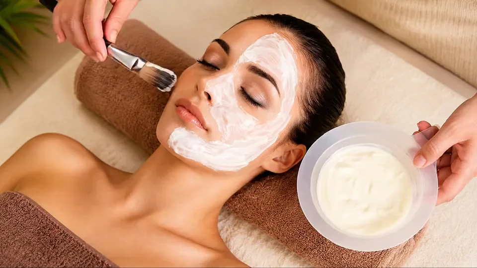 Facial treatment at Thai Senses